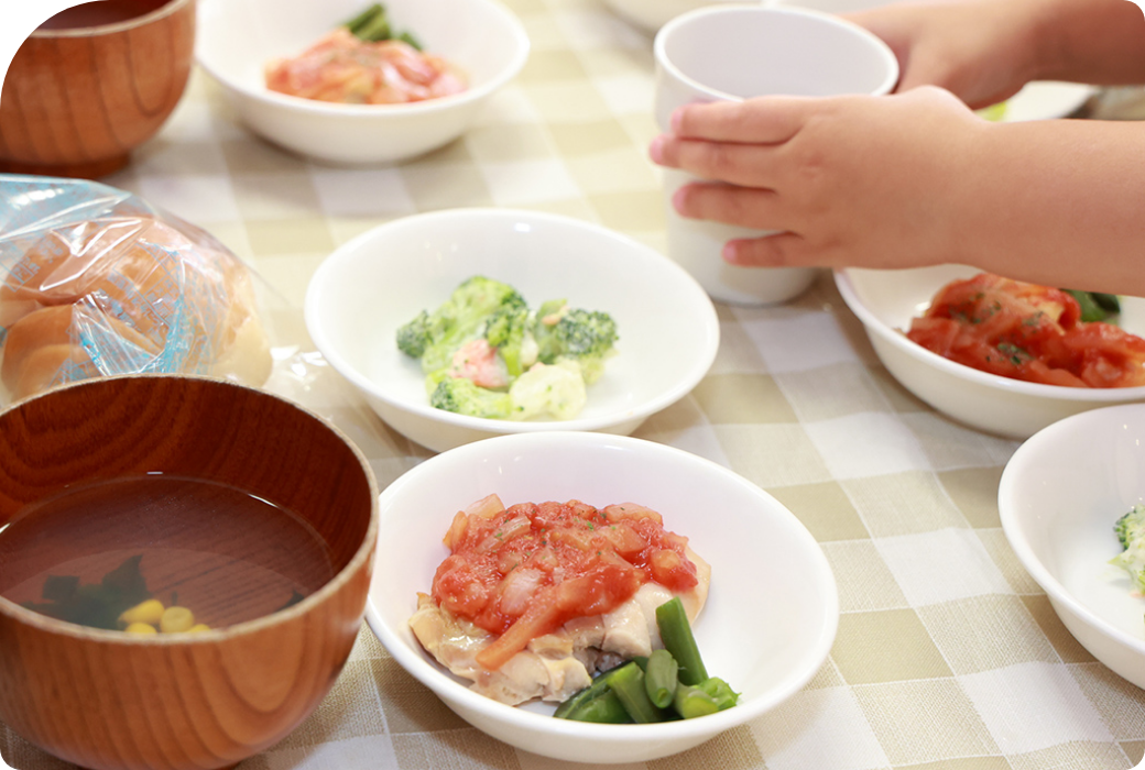 安全性、おいしさ、見た目にも心を配っています