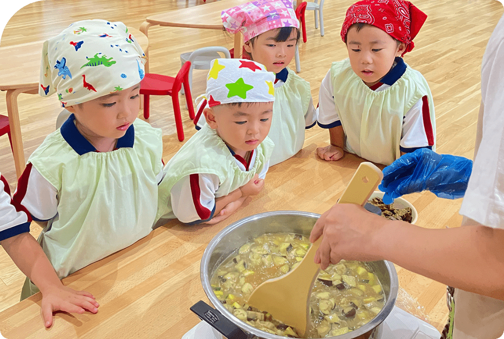 食材の名前・特徴・旬・栄養などを子どもたちにもわかりやすく説明